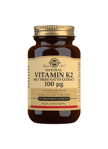 Solgar - Vitamin K2 100 MCG (50 v caps)